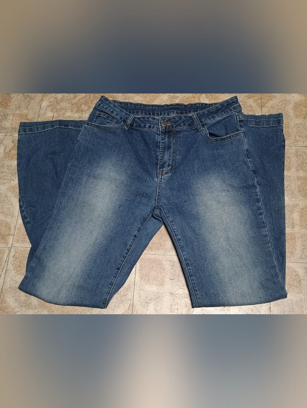 Mid Rise Bootcut Jeans - Picture 2 of 4